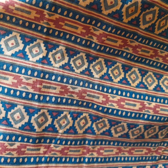 Tribal Print Mini Skirt Aztec Southwestern by Sunset Surf Co. Size Small - Picture 7 of 15